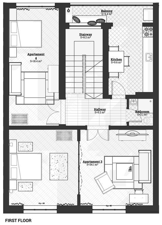 Apartment House Timişoara Eksteriør bilde